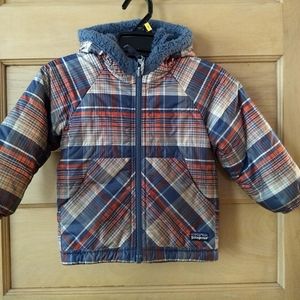 Patagonia Toddler Sized Reversible Winter Coat
